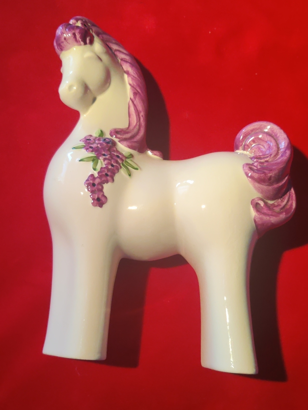 VTG Ceramic Horse Figurine Designed by Rosa Ljung for Deco Helsingborg in Sweden